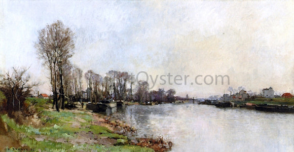  Pierre-Emmanuel Damoye Banks of the River - Art Print
