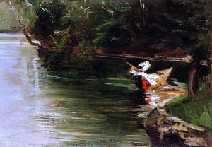  Gustave Caillebotte Banks of the Yerres - Art Print