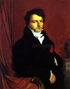  Jean-Auguste-Dominique Ingres Baron Jacques Marquet de Montbreton de Norvins - Art Print