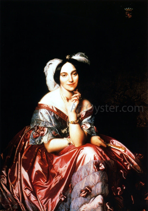  Jean-Auguste-Dominique Ingres Baronesss Betty de Rothschild - Art Print