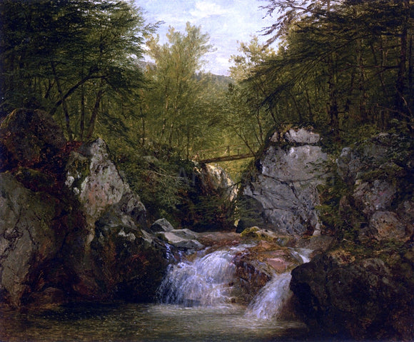  John Frederick Kensett Bash Bish Falls - Art Print