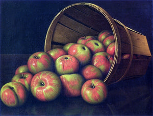  Levi Wells Prentice Basket of Apples - Art Print