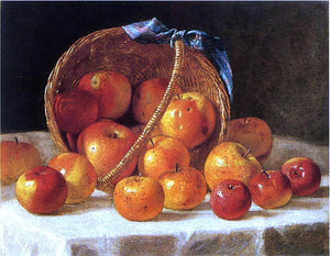  John F Francis Basket of Apples - Art Print