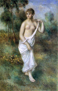  Pierre Auguste Renoir Bather - Art Print