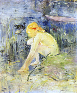  Berthe Morisot Bather - Art Print