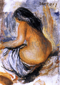  Pierre Auguste Renoir Bather from the Back - Art Print