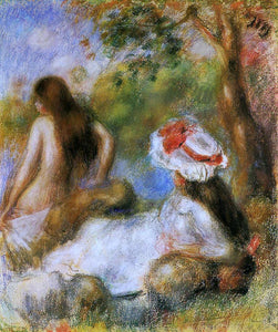  Pierre Auguste Renoir Bathers - Art Print