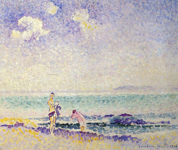  Henri Edmond Cross Bathers - Art Print