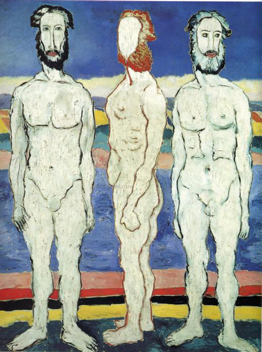  Kazimir Malevich Bathers - Art Print