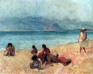  Henri Lebasque Bathers at Saint Tropez - Art Print