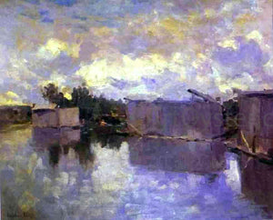  Constantin Alexeevich Korovin Bath-Houses - Art Print