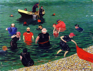  Felix Vallotton Bathing - Art Print