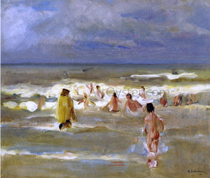  Max Liebermann Bathing Boys - Art Print