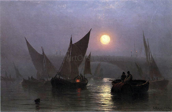  Charles Henry Gifford Battersea Bridge, London - Art Print