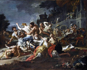  Francesco Solimena Battle between Lapiths and Centaurs - Art Print