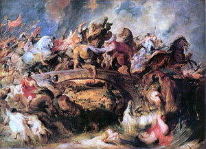  Peter Paul Rubens Battle of the Amazons - Art Print