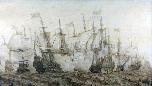  Heerman Witmont Battle of the Gabbard - Art Print
