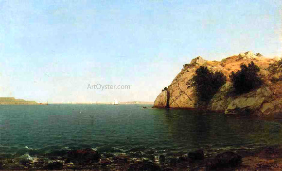  John Frederick Kensett Bay of Newport - Art Print