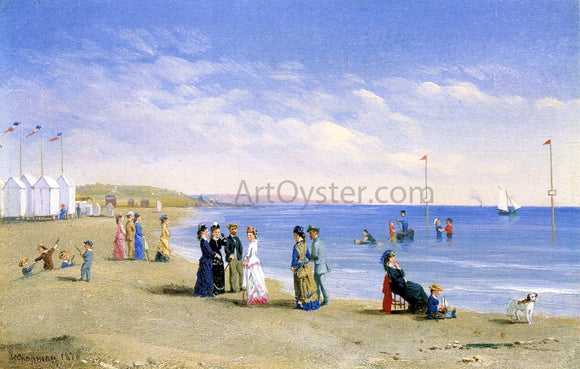  Conrad Wise Chapman Beach Scene, Trouville-sur-Mer - Art Print