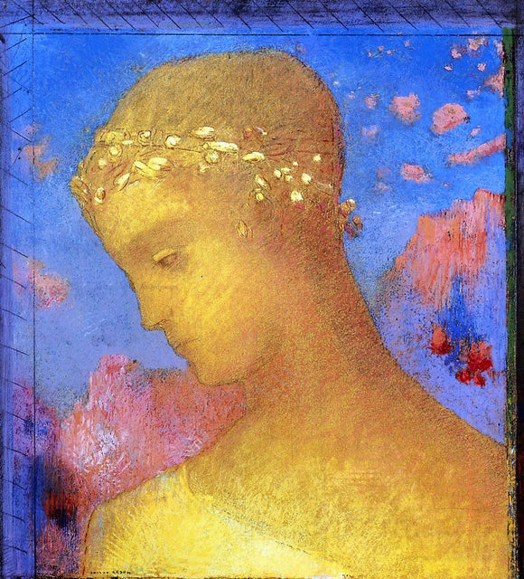  Odilon Redon Beatrice - Art Print