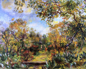  Pierre Auguste Renoir Beaulieu Landscape - Art Print