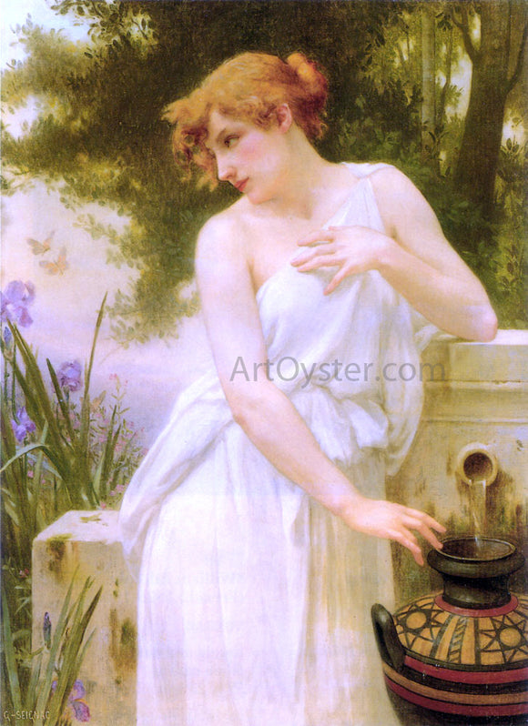  Guillaume Seignac Beauty At The Well - Art Print