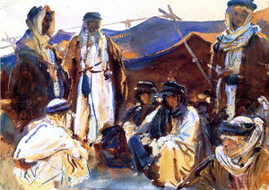  John Singer Sargent Bedouin Camp - Art Print