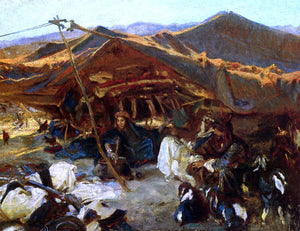  John Singer Sargent Bedouin Encampment - Art Print