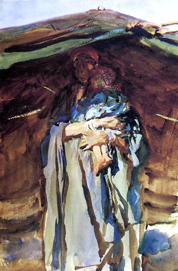  John Singer Sargent Bedouin Mother - Art Print