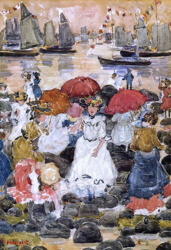  Maurice Prendergast Beechmont - Art Print