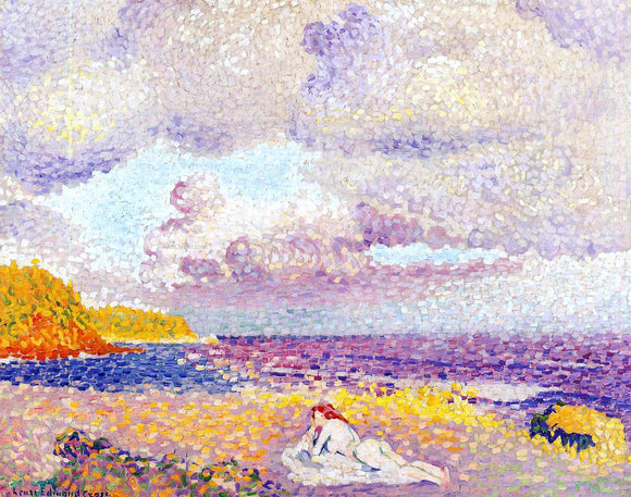  Henri Edmond Cross Before the Storm (also known as The Storm) - Art Print