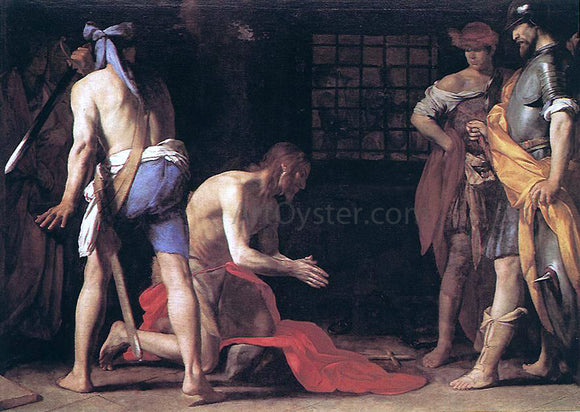  Massimo Stanzione Beheading of St John the Baptist - Art Print