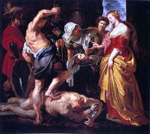  Peter Paul Rubens Beheading of St John the Baptist - Art Print