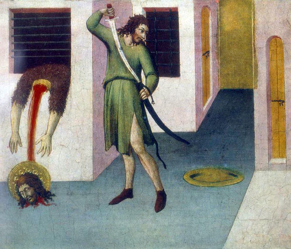  Sano Di Pietro Beheading of St John the Baptist - Art Print