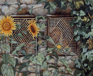  James Tissot Behold, He Standeth behind Our Wall - Art Print