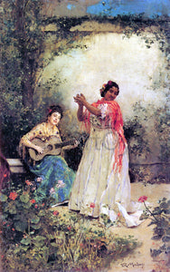  Raimundo de Madrazo Y Garreta Bella y Canto - Art Print