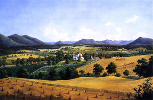  Edward Beyer Bellevue, The Lewis Homestead, Salem, Virginia - Art Print