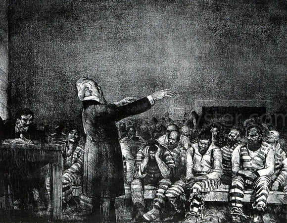  George Wesley Bellows Benediction in Georgia - Art Print