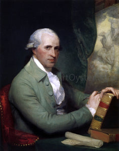  Gilbert Stuart Benjamin West - Art Print