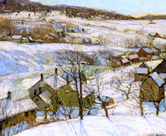  George Gardner Symons Berkshire Hills, Winter - Art Print