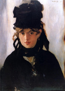  Edouard Manet Berthe Morisot with a Bouquet of Violets - Art Print