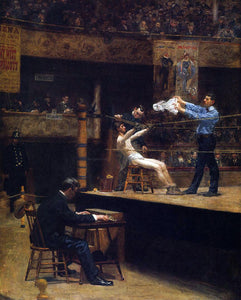  Thomas Eakins Between Rounds - Art Print