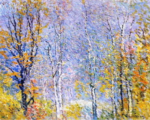  John Joseph Enneking Birches - Art Print