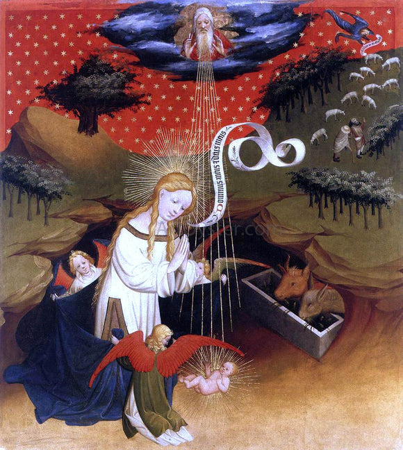  Master Francke Birth of Jesus - Art Print