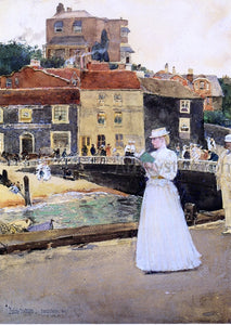  Frederick Childe Hassam Bleak House, Broadstairs - Art Print