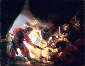  Rembrandt Van Rijn Blinding of Samson - Art Print