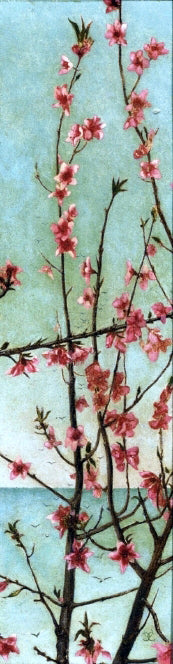  Charles Caryl Coleman Blossoming Pink Branches - Art Print