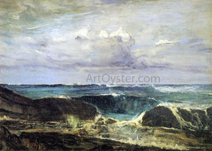  James McNeill Whistler Blue and Silver: The Blue Wave, Biarritz - Art Print