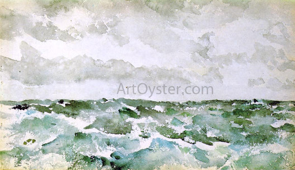  James McNeill Whistler Blue and Silver: The Chopping Channel - Art Print