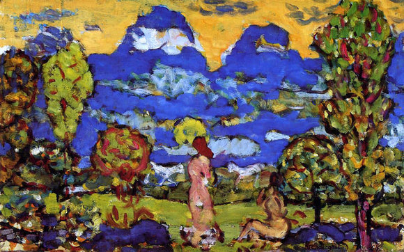  Maurice Prendergast Blue Mountains - Art Print